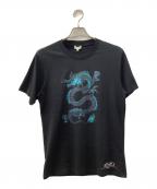 KENZOケンゾー）の古着「DRAGON T-SHIRT（ドラゴン Tシャツ）」｜ブラック
