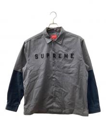 SUPREME（シュプリーム）の古着「2-Tone Work Shirt AW20」｜グレー