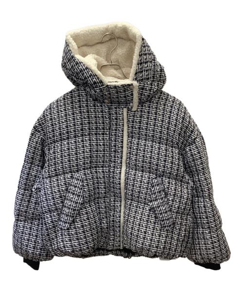 Snidel（スナイデル）Snidel (スナイデル) ダウンジャケット ブラック サイズ:F 未使用品の古着・服飾アイテム