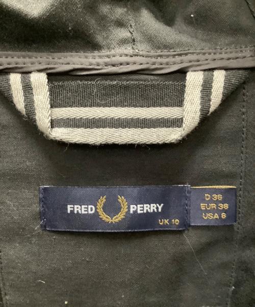 FRED PERRY（フレッドペリー）FRED PERRY (フレッドペリー) Fishtail Parka ブラック サイズ:UK10の古着・服飾アイテム