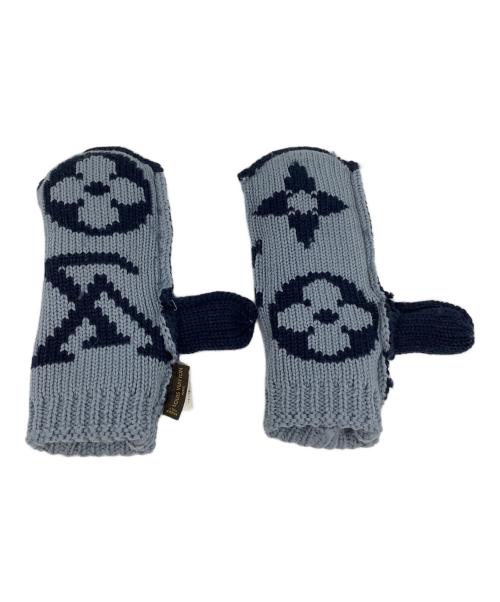 LOUIS VUITTON（ルイ ヴィトン）LOUIS VUITTON (ルイ ヴィトン) 手袋 ブルーの古着・服飾アイテム