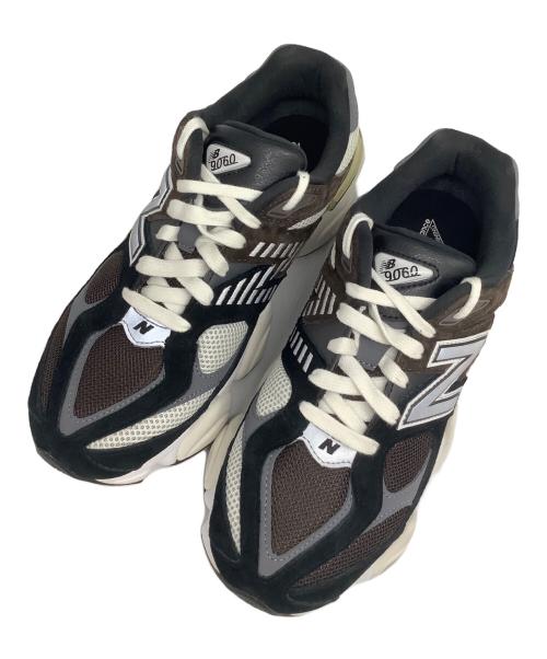NEW BALANCE（ニューバランス）NEW BALANCE (ニューバランス) 9060 ブラウン×ブラック サイズ:US8.5の古着・服飾アイテム