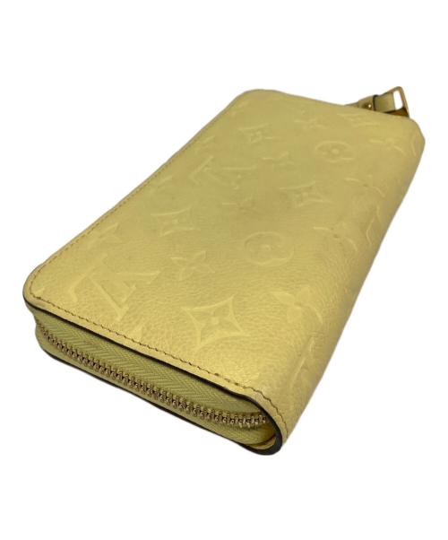LOUIS VUITTON（ルイ ヴィトン）LOUIS VUITTON (ルイ ヴィトン) モノグラム・アンプラントジッピーウォレット イエローの古着・服飾アイテム