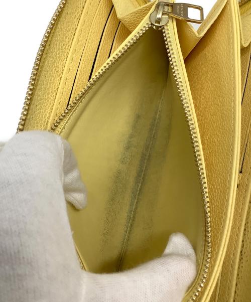 LOUIS VUITTON（ルイ ヴィトン）LOUIS VUITTON (ルイ ヴィトン) モノグラム・アンプラントジッピーウォレット イエローの古着・服飾アイテム