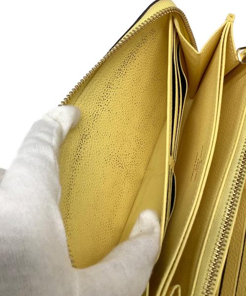 LOUIS VUITTON（ルイ ヴィトン）LOUIS VUITTON (ルイ ヴィトン) モノグラム・アンプラントジッピーウォレット イエローの古着・服飾アイテム