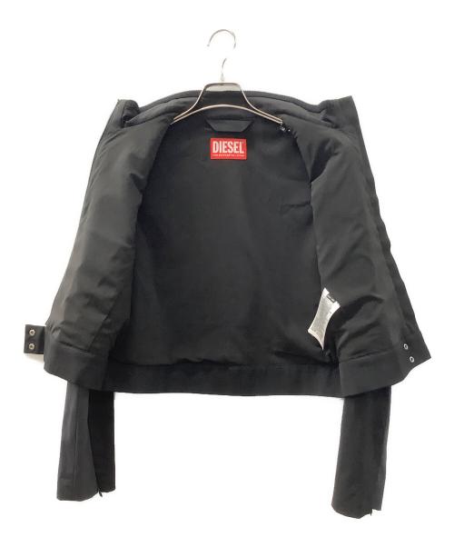 DIESEL（ディーゼル）DIESEL (ディーゼル) G-GAURIジップジャケット ブラック サイズ:40の古着・服飾アイテム