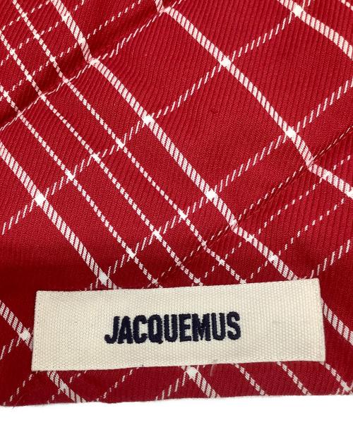 jacquemus（ジャックムス）jacquemus (ジャックムス) Le Bandana Capullo Scarf レッドの古着・服飾アイテム