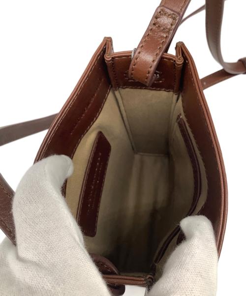 MOTHERHOUSE（マザーハウス）MOTHERHOUSE (マザーハウス) Bright Shoulder ブラウン 未使用品の古着・服飾アイテム