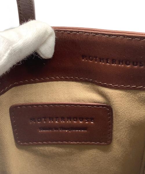 MOTHERHOUSE（マザーハウス）MOTHERHOUSE (マザーハウス) Bright Shoulder ブラウン 未使用品の古着・服飾アイテム
