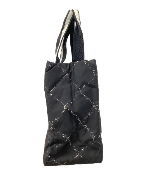 CHANEL（シャネル）CHANEL (シャネル) 旧トラベルライントートバッグ ブラックの古着・服飾アイテム