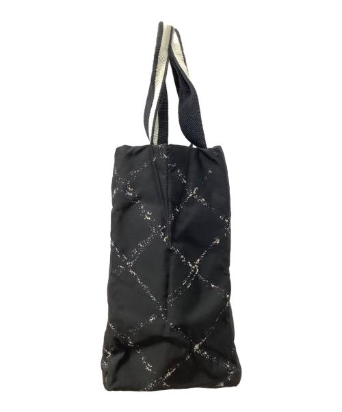 CHANEL（シャネル）CHANEL (シャネル) 旧トラベルライントートバッグ ブラックの古着・服飾アイテム