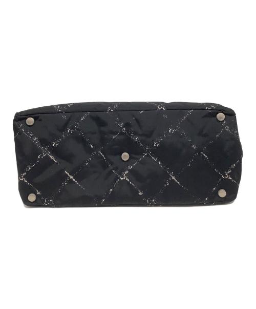 CHANEL（シャネル）CHANEL (シャネル) 旧トラベルライントートバッグ ブラックの古着・服飾アイテム