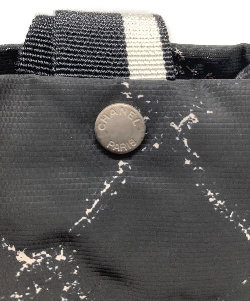 CHANEL（シャネル）CHANEL (シャネル) 旧トラベルライントートバッグ ブラックの古着・服飾アイテム
