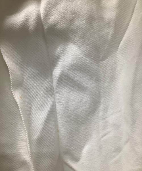 COMME des GARCONS（コムデギャルソン）COMME des GARCONS (コムデギャルソン) 前開きポリ縮モーニングジャケット ホワイト サイズ:Sの古着・服飾アイテム