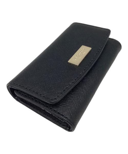 Kate Spade（ケイトスペード）Kate Spade (ケイトスペード) キーケース4連 ブラックの古着・服飾アイテム