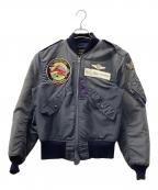 BUZZ RICKSON'Sバズリクソンズ）の古着「L-2Aフライトジャケット」｜ネイビー
