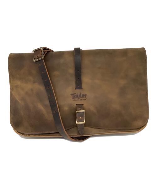 Taylor Guitars（テイラーギター）Taylor Guitars (ティラーギター) レザーバッグ ブラウンの古着・服飾アイテム