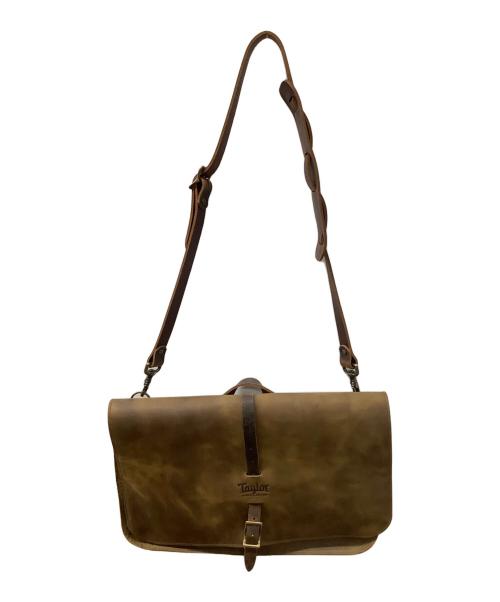 Taylor Guitars（テイラーギター）Taylor Guitars (ティラーギター) レザーバッグ ブラウンの古着・服飾アイテム