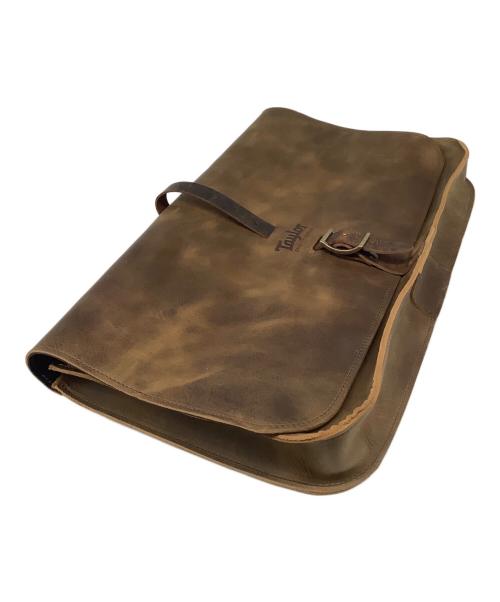 Taylor Guitars（テイラーギター）Taylor Guitars (ティラーギター) レザーバッグ ブラウンの古着・服飾アイテム