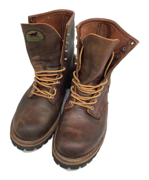 RED WING（レッドウィング）RED WING (レッドウィング) ブーツ 半円犬タグ ブラウン サイズ:9の古着・服飾アイテム