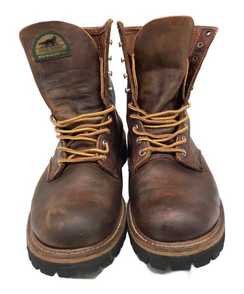 RED WING（レッドウィング）RED WING (レッドウィング) ブーツ 半円犬タグ ブラウン サイズ:9の古着・服飾アイテム
