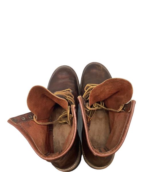 RED WING（レッドウィング）RED WING (レッドウィング) ブーツ 半円犬タグ ブラウン サイズ:9の古着・服飾アイテム