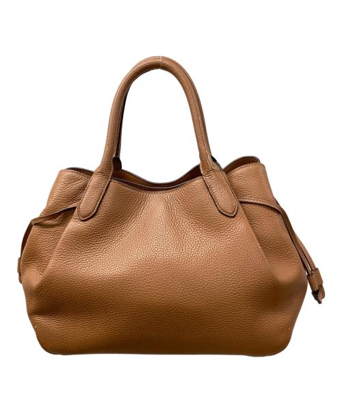 Kate Spade（ケイトスペード）Kate Spade (ケイトスペード) ダンプリング ラージ サッチェル ブラウンの古着・服飾アイテム