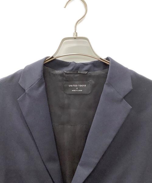 UNITED TOKYO（ユナイテッドトーキョー）UNITED TOKYO (ユナイテッドトーキョー) セットアップ ネイビー×ブラック サイズ:SIZE 2(ジャケット) 1(スラックス)の古着・服飾アイテム