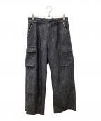 UNITED TOKYOユナイテッドトーキョー）の古着「アトラスデニムウールカーゴパンツ」｜ネイビー