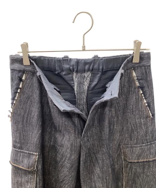 UNITED TOKYO（ユナイテッドトーキョー）UNITED TOKYO (ユナイテッドトーキョー) アトラスデニムウールカーゴパンツ ネイビー サイズ:1の古着・服飾アイテム
