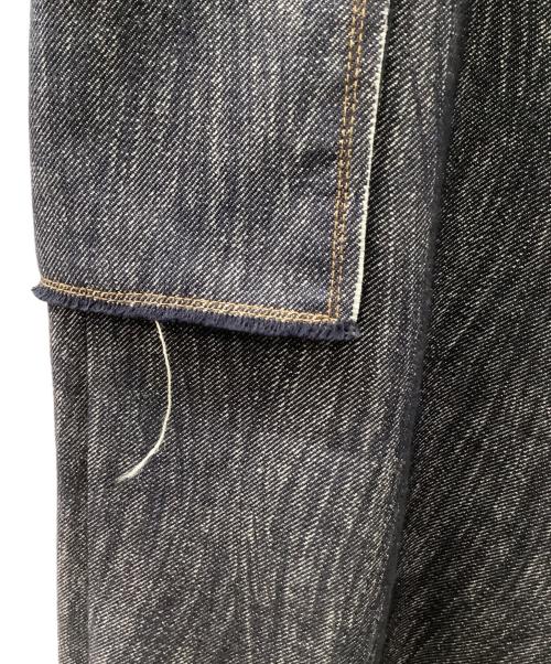 UNITED TOKYO（ユナイテッドトーキョー）UNITED TOKYO (ユナイテッドトーキョー) アトラスデニムウールカーゴパンツ ネイビー サイズ:1の古着・服飾アイテム