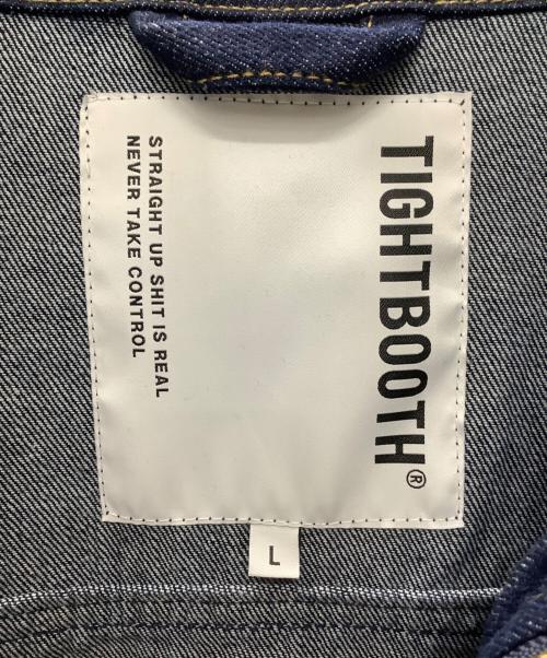 TIGHTBOOTH PRODUCTION（タイトブースプロダクション）TIGHTBOOTH PRODUCTION (タイトブースプロダクション) DENIM DRIZZLER JACKET（デニム ドリズラー ジャケット） インディゴ サイズ:Lの古着・服飾アイテム