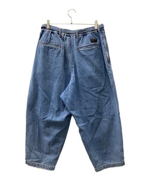 TIGHTBOOTH PRODUCTION（タイトブースプロダクション）TIGHTBOOTH PRODUCTION (タイトブースプロダクション) サルエルデニムパンツ インディゴ サイズ:Lの古着・服飾アイテム