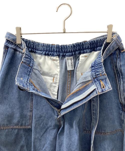 TIGHTBOOTH PRODUCTION（タイトブースプロダクション）TIGHTBOOTH PRODUCTION (タイトブースプロダクション) サルエルデニムパンツ インディゴ サイズ:Lの古着・服飾アイテム