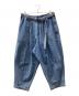 TIGHTBOOTH PRODUCTION（タイトブースプロダクション）の古着「サルエルデニムパンツ」｜インディゴ