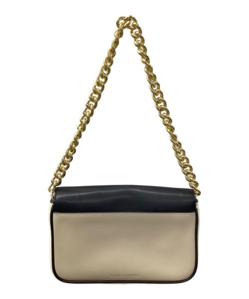 MARC JACOBS（マークジェイコブス）MARC JACOBS (マークジェイコブス) ショルダーバッグ ベージュ×ブラックの古着・服飾アイテム