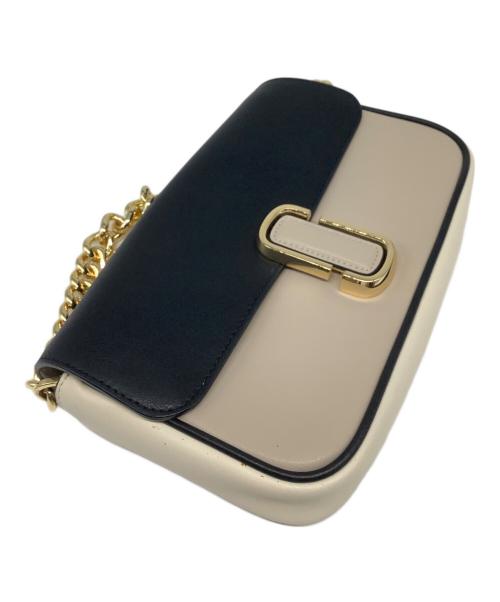 MARC JACOBS（マークジェイコブス）MARC JACOBS (マークジェイコブス) ショルダーバッグ ベージュ×ブラックの古着・服飾アイテム