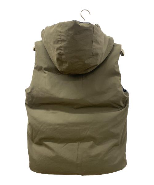 CANADA GOOSE（カナダグース）CANADA GOOSE (カナダグース) HUDSON　ダウンベスト オリーブ サイズ:Lの古着・服飾アイテム
