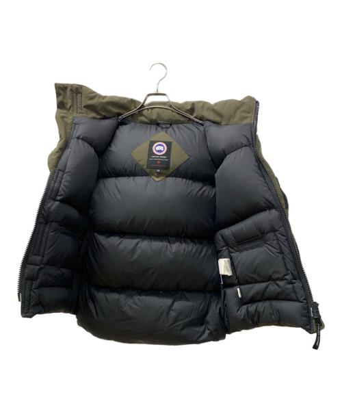 CANADA GOOSE（カナダグース）CANADA GOOSE (カナダグース) HUDSON　ダウンベスト オリーブ サイズ:Lの古着・服飾アイテム