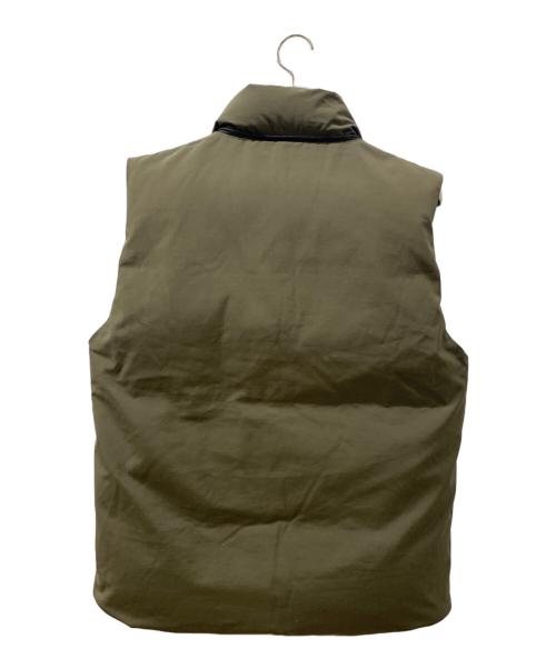 CANADA GOOSE（カナダグース）CANADA GOOSE (カナダグース) HUDSON　ダウンベスト オリーブ サイズ:Lの古着・服飾アイテム