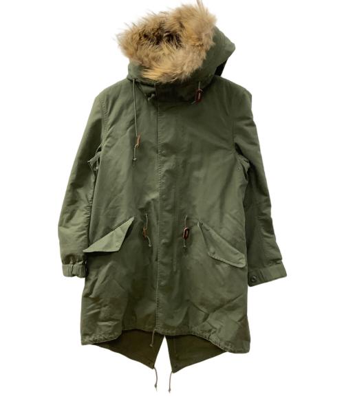 AMERICAN RAG CIE（アメリカンラグシー）AMERICAN RAG CIE (アメリカンラグシー) モッズコート オリーブ サイズ:3の古着・服飾アイテム