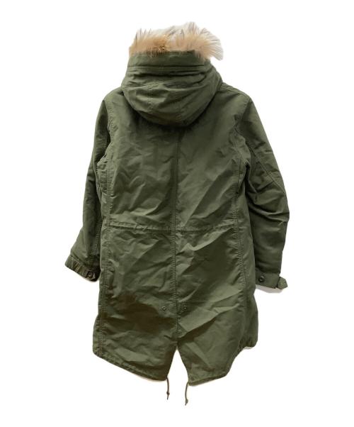AMERICAN RAG CIE（アメリカンラグシー）AMERICAN RAG CIE (アメリカンラグシー) モッズコート オリーブ サイズ:3の古着・服飾アイテム