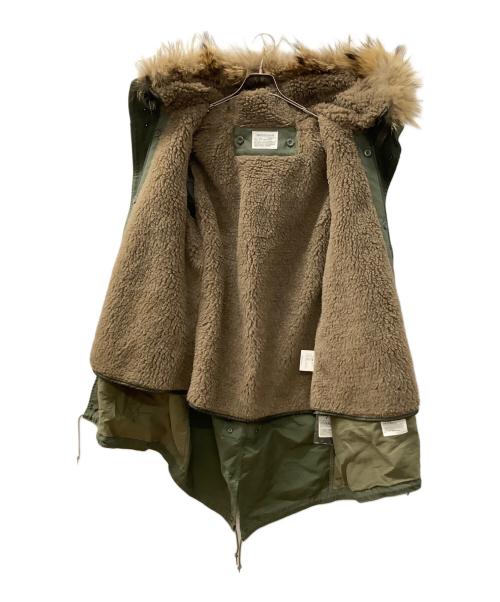 AMERICAN RAG CIE（アメリカンラグシー）AMERICAN RAG CIE (アメリカンラグシー) モッズコート オリーブ サイズ:3の古着・服飾アイテム