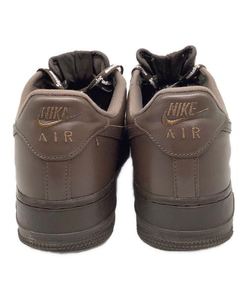 NIKE（ナイキ）NIKE (ナイキ) Supreme (シュプリーム) AIR FORCE1 LOW（エアフォース1） ブラウン サイズ:US9の古着・服飾アイテム