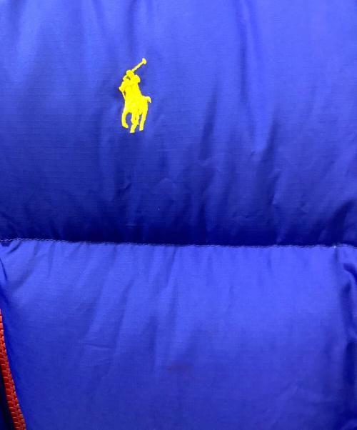 POLO RALPH LAUREN（ポロ・ラルフローレン）POLO RALPH LAUREN (ポロ・ラルフローレン) ダウンジャケット ネイビー×ブルー サイズ:Lの古着・服飾アイテム