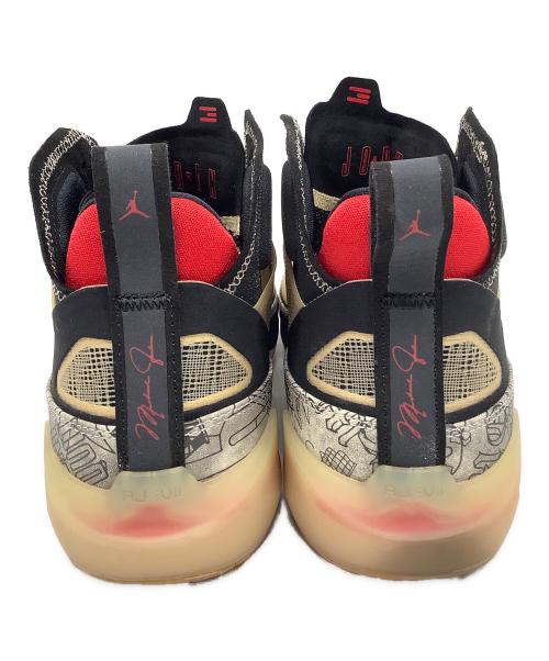NIKE（ナイキ）NIKE (ナイキ) AIR JORDAN 37 TATUM PF（エアジョーダン） ベージュ×ブラック サイズ:US7.5の古着・服飾アイテム