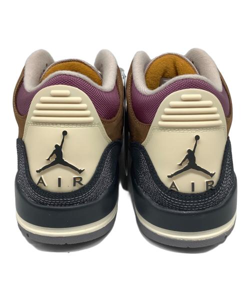 NIKE（ナイキ）NIKE (ナイキ) Air Jordan 3 Retro Winterized（エアジョーダン3） ブラウン×ピンク サイズ:US8の古着・服飾アイテム