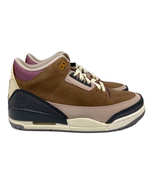 NIKE（ナイキ）NIKE (ナイキ) Air Jordan 3 Retro Winterized（エアジョーダン3） ブラウン×ピンク サイズ:US8の古着・服飾アイテム