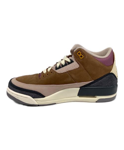 NIKE（ナイキ）NIKE (ナイキ) Air Jordan 3 Retro Winterized（エアジョーダン3） ブラウン×ピンク サイズ:US8の古着・服飾アイテム
