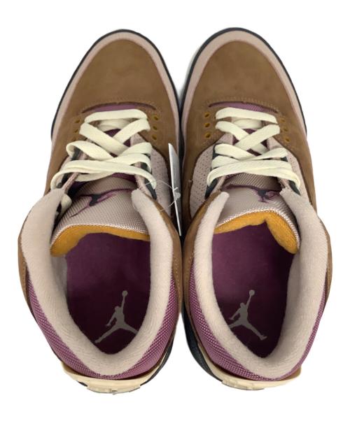 NIKE（ナイキ）NIKE (ナイキ) Air Jordan 3 Retro Winterized（エアジョーダン3） ブラウン×ピンク サイズ:US8の古着・服飾アイテム